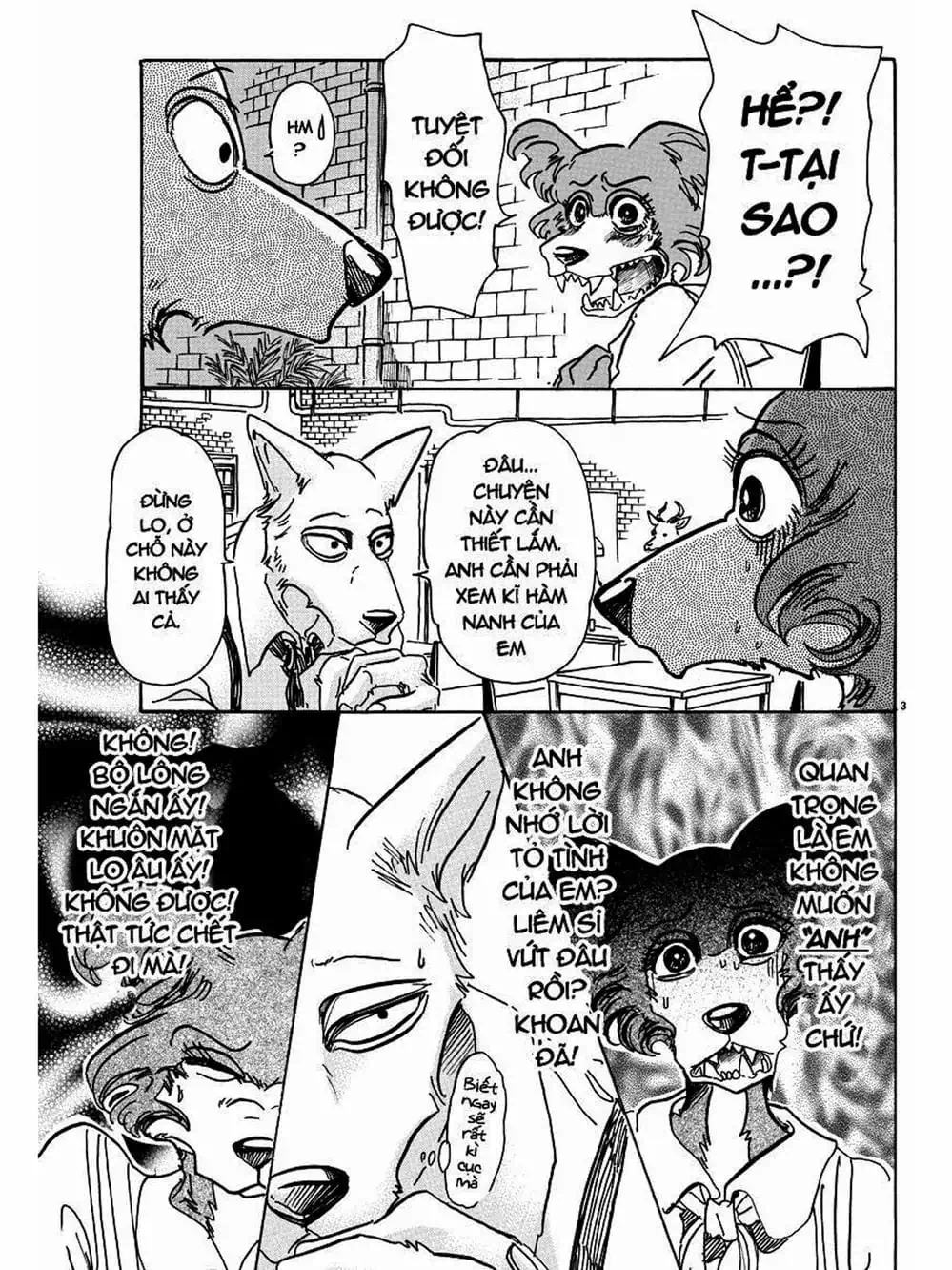 Truyện Tranh Bởi Vì Chúng Ta Đều Là Những Ngôi Sao - Beastars trang 10