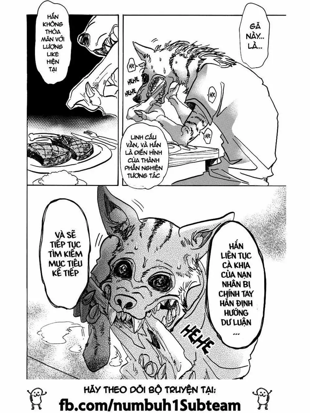 Truyện Tranh Bởi Vì Chúng Ta Đều Là Những Ngôi Sao - Beastars trang 10