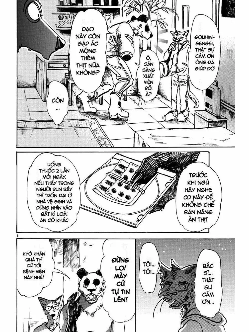 Truyện Tranh Bởi Vì Chúng Ta Đều Là Những Ngôi Sao - Beastars trang 10