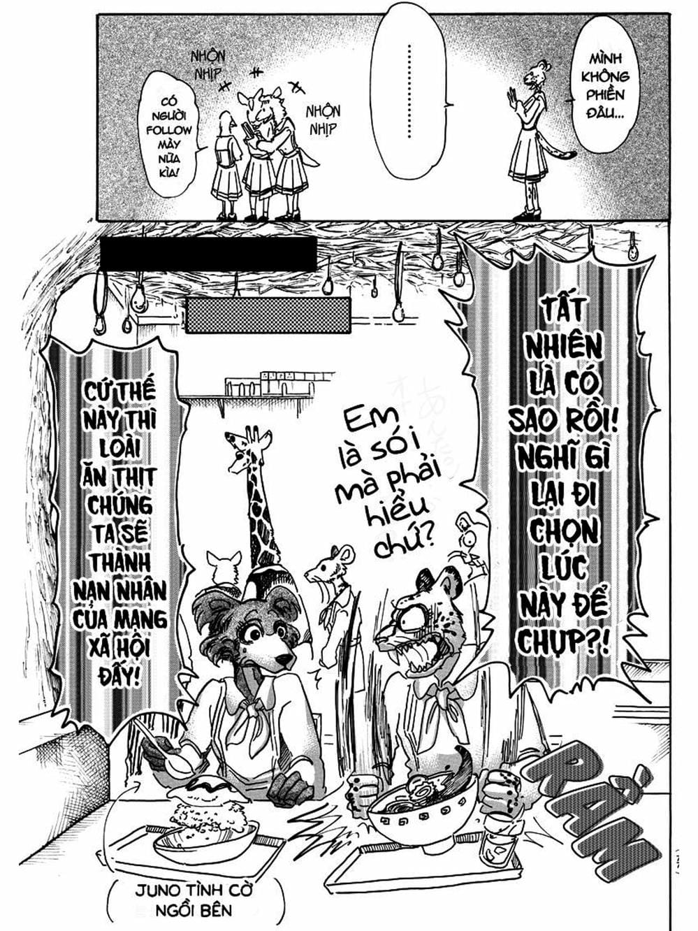Truyện Tranh Bởi Vì Chúng Ta Đều Là Những Ngôi Sao - Beastars trang 10