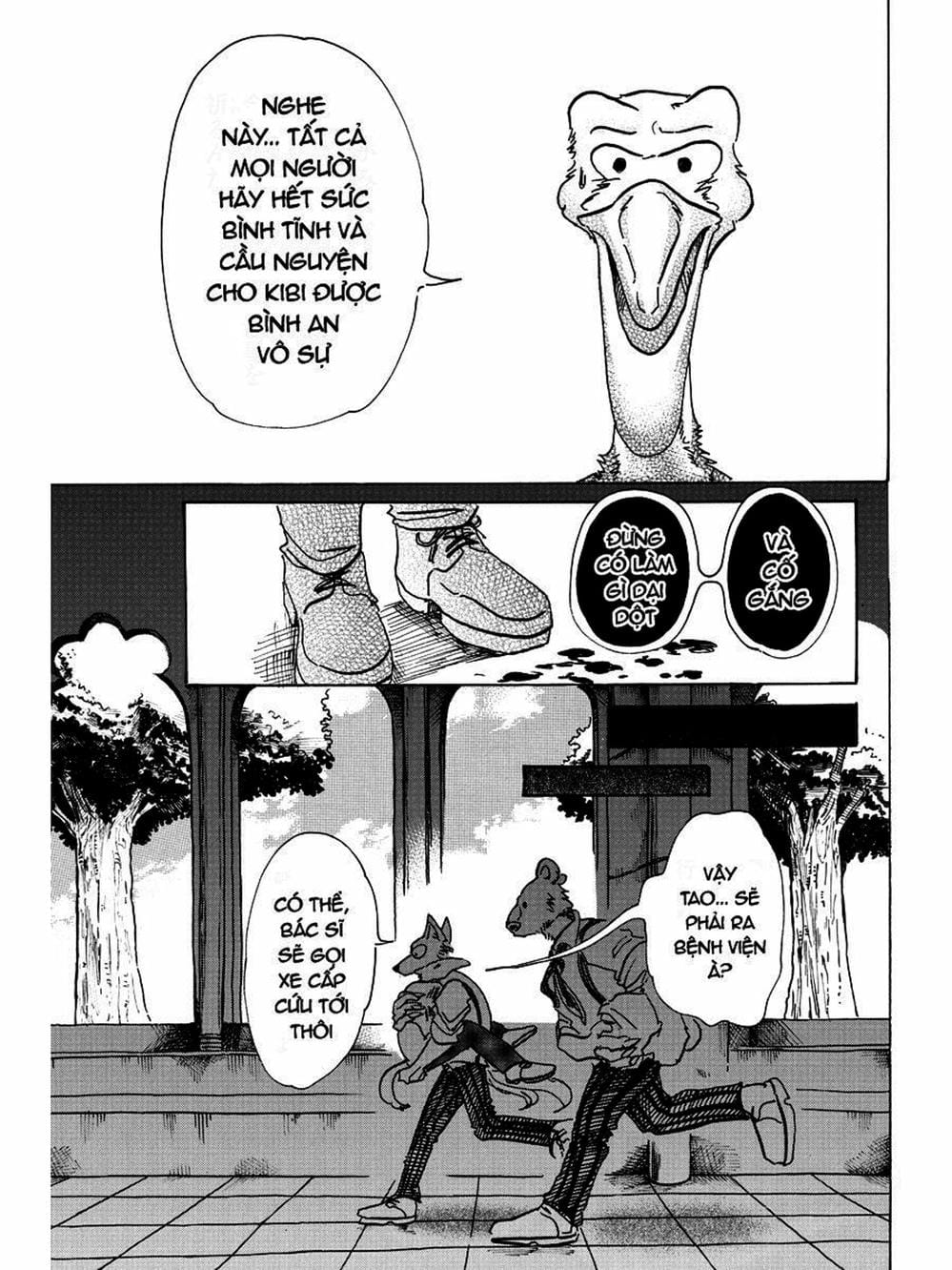Truyện Tranh Bởi Vì Chúng Ta Đều Là Những Ngôi Sao - Beastars trang 10
