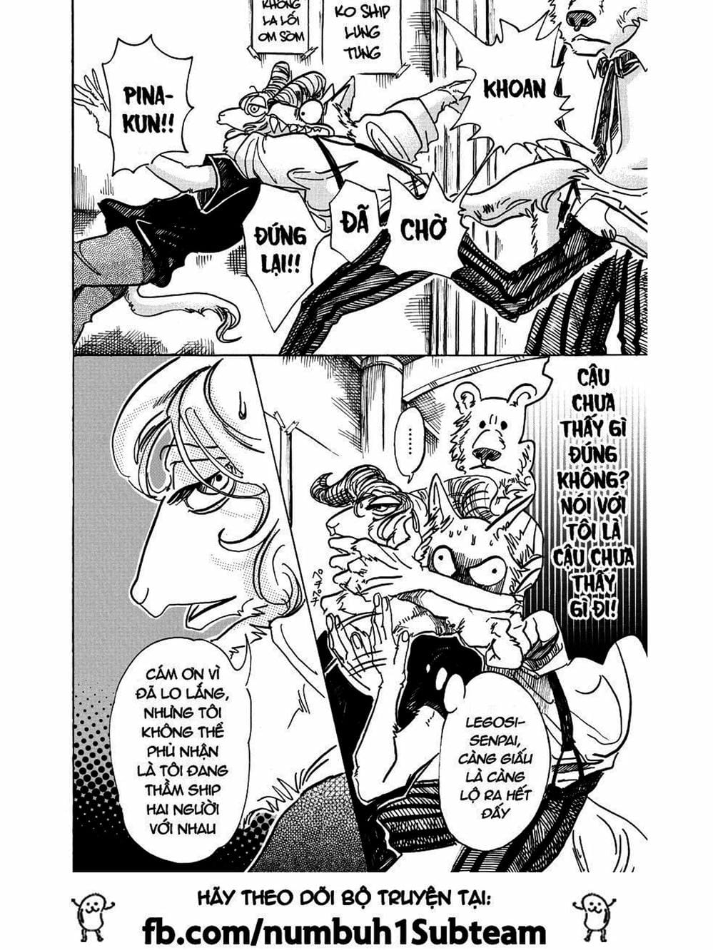 Truyện Tranh Bởi Vì Chúng Ta Đều Là Những Ngôi Sao - Beastars trang 10