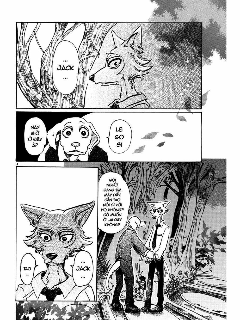 Truyện Tranh Bởi Vì Chúng Ta Đều Là Những Ngôi Sao - Beastars trang 10