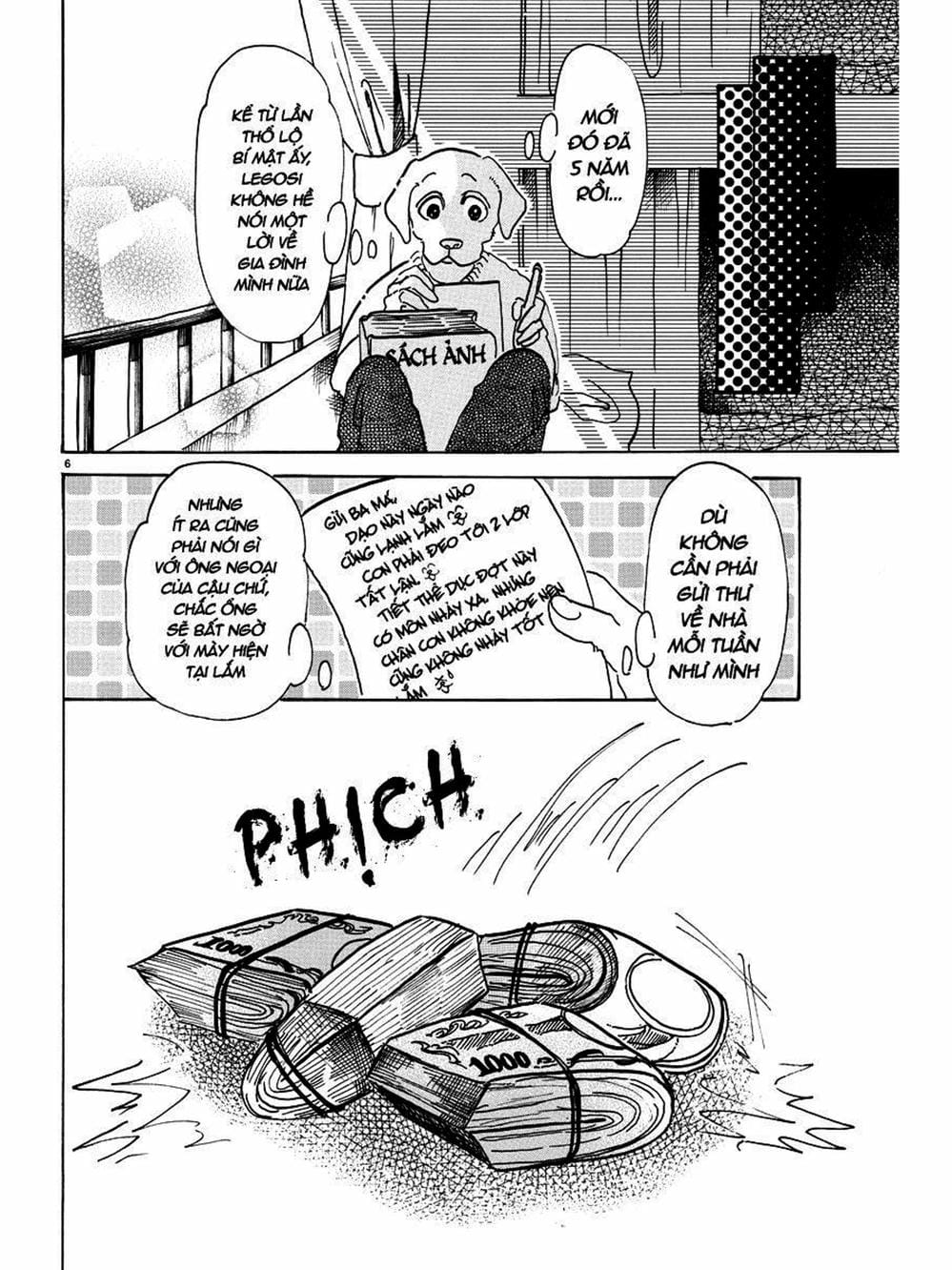 Truyện Tranh Bởi Vì Chúng Ta Đều Là Những Ngôi Sao - Beastars trang 10