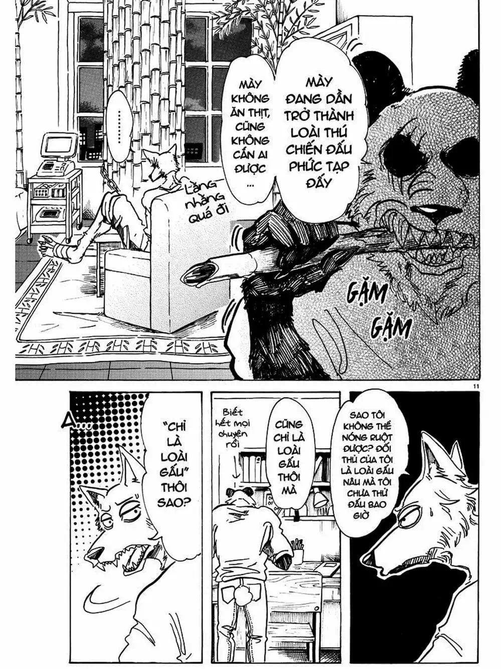 Truyện Tranh Bởi Vì Chúng Ta Đều Là Những Ngôi Sao - Beastars trang 10