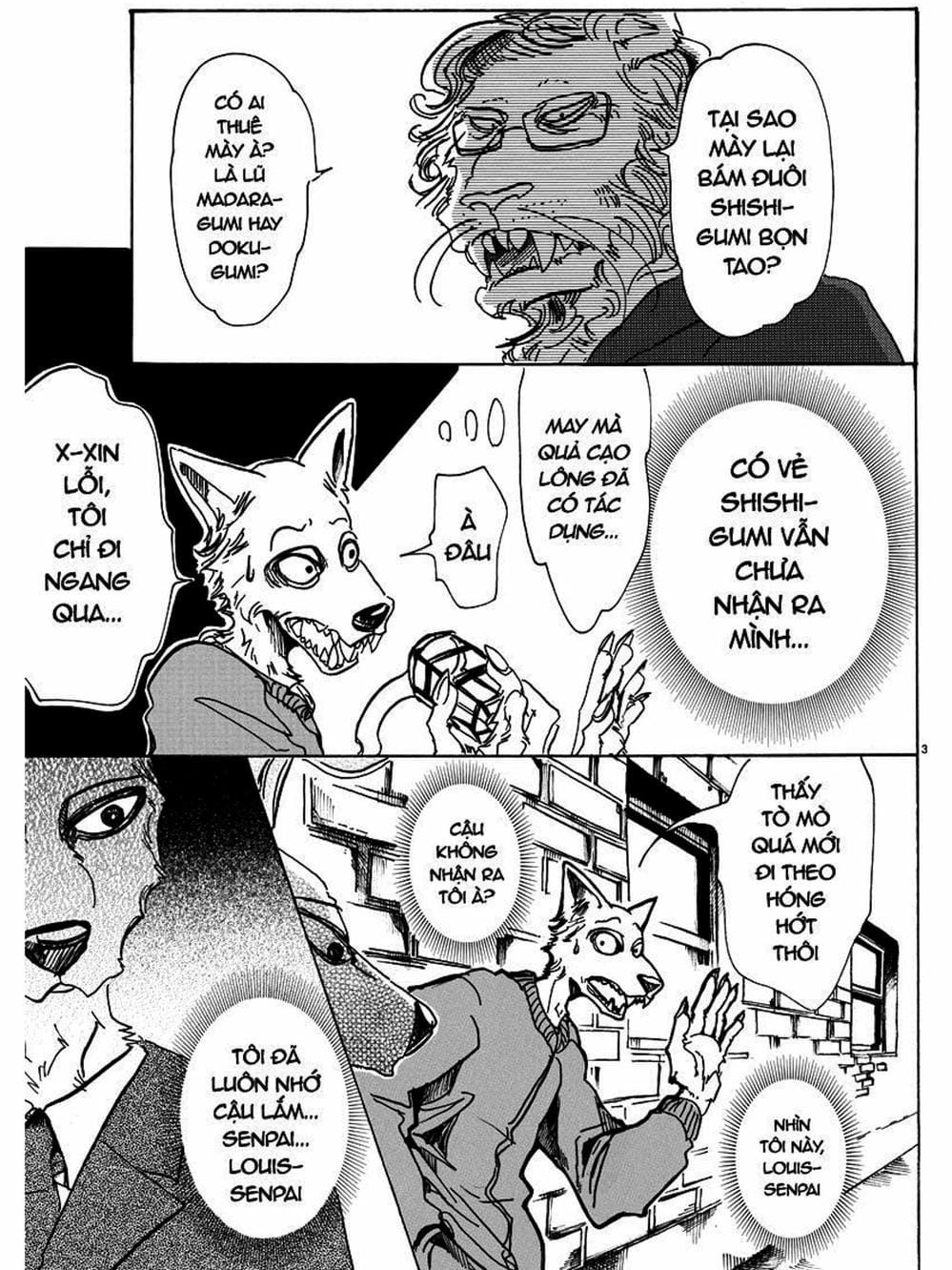 Truyện Tranh Bởi Vì Chúng Ta Đều Là Những Ngôi Sao - Beastars trang 10