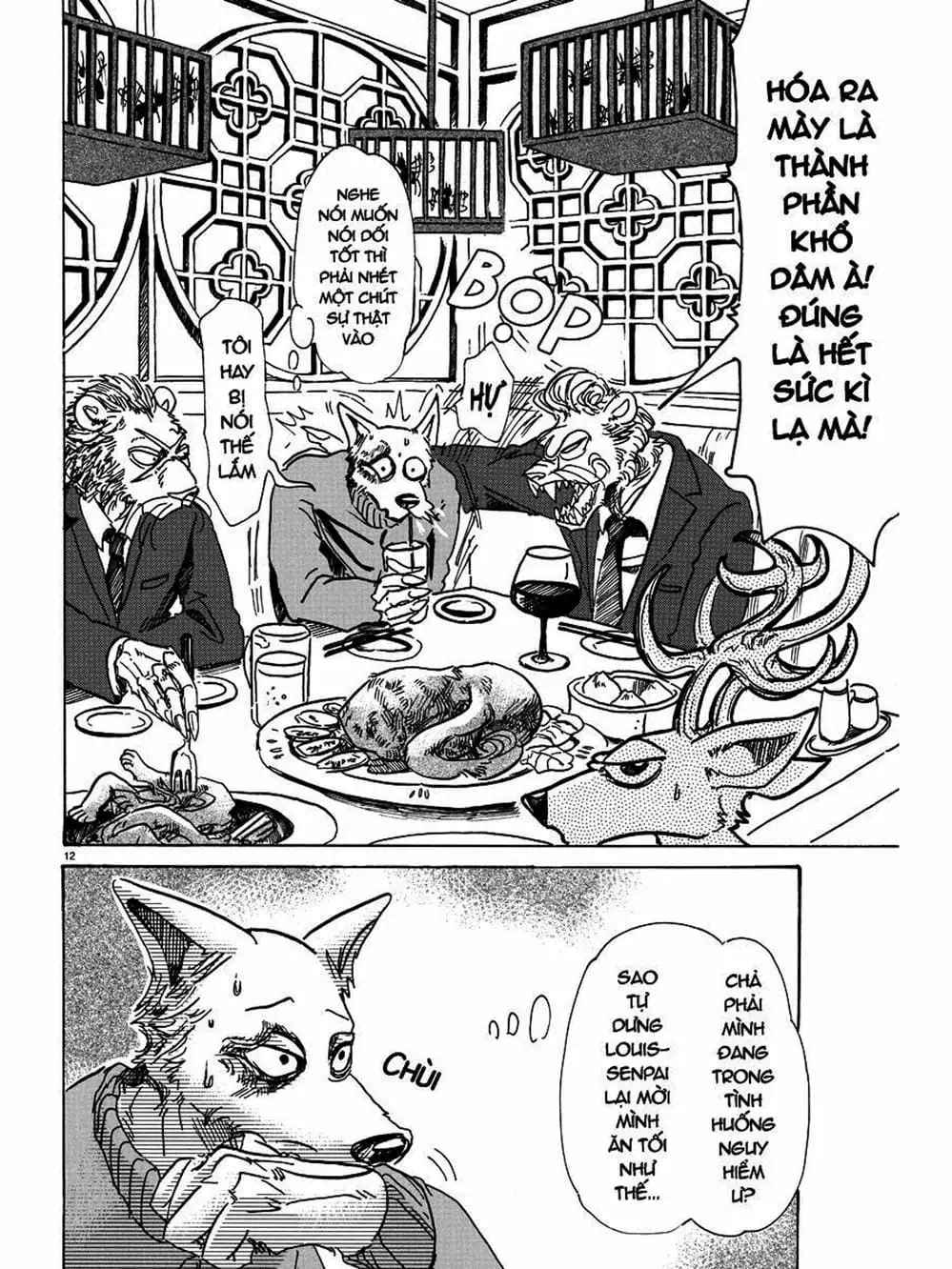 Truyện Tranh Bởi Vì Chúng Ta Đều Là Những Ngôi Sao - Beastars trang 10