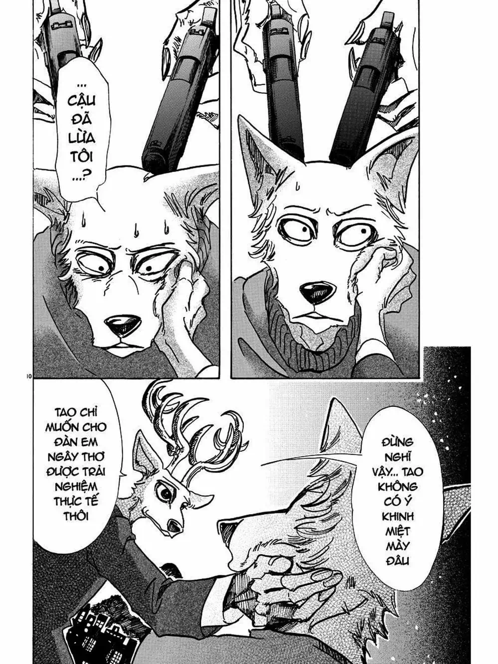 Truyện Tranh Bởi Vì Chúng Ta Đều Là Những Ngôi Sao - Beastars trang 10