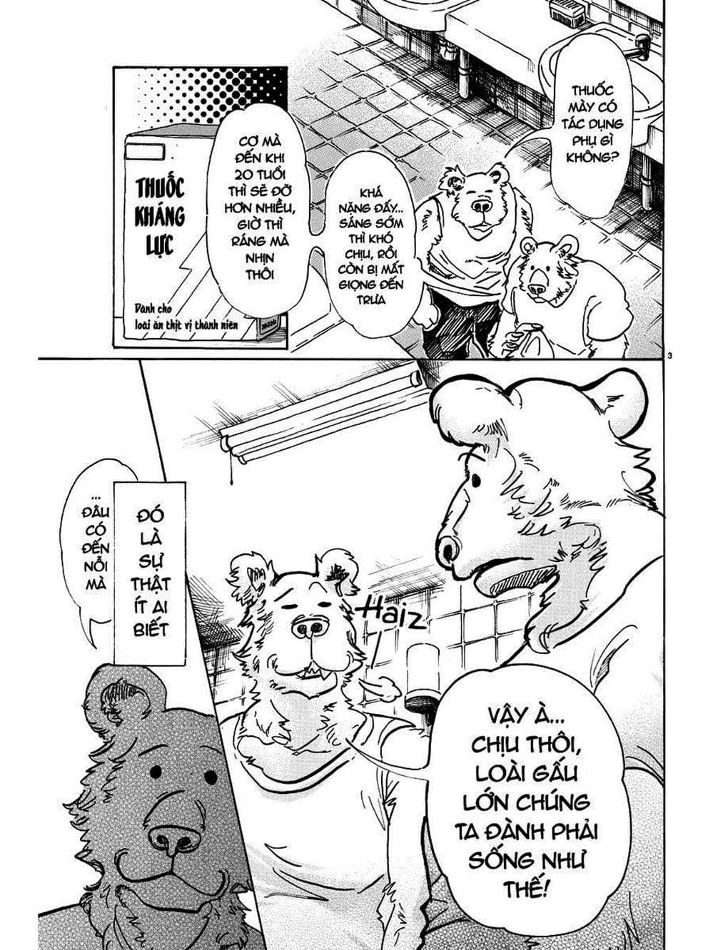 Truyện Tranh Bởi Vì Chúng Ta Đều Là Những Ngôi Sao - Beastars trang 10