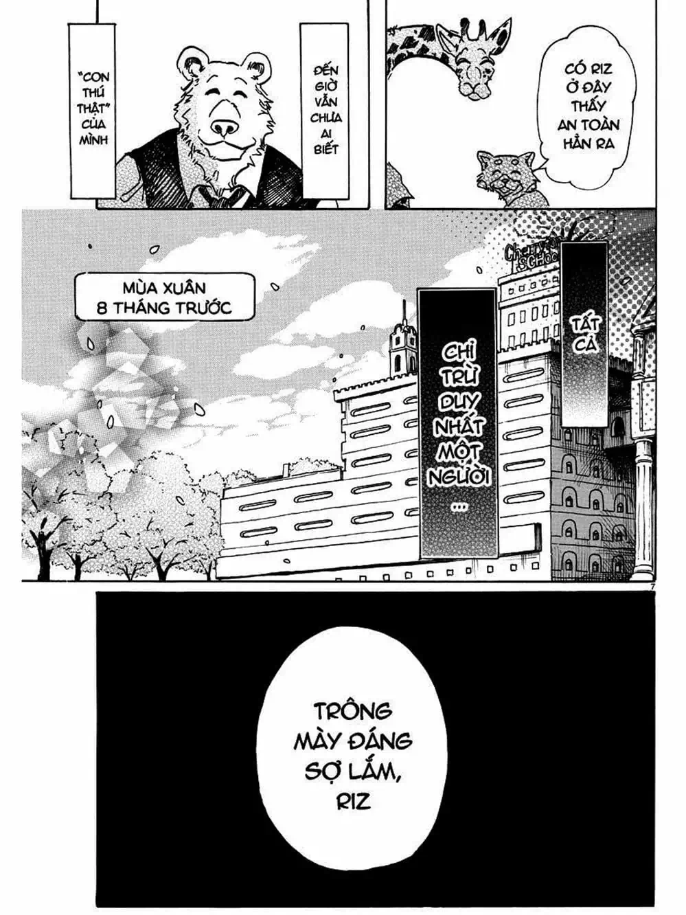 Truyện Tranh Bởi Vì Chúng Ta Đều Là Những Ngôi Sao - Beastars trang 10