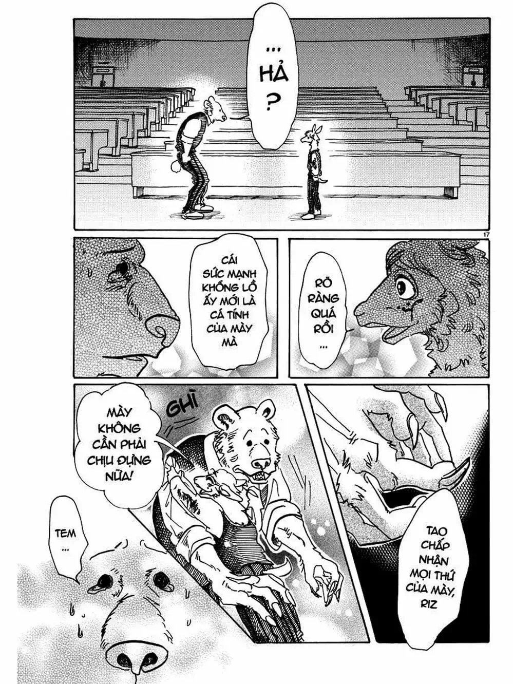 Truyện Tranh Bởi Vì Chúng Ta Đều Là Những Ngôi Sao - Beastars trang 10