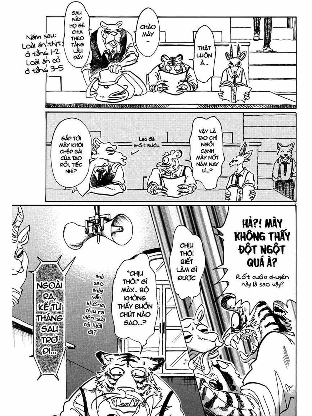 Truyện Tranh Bởi Vì Chúng Ta Đều Là Những Ngôi Sao - Beastars trang 10