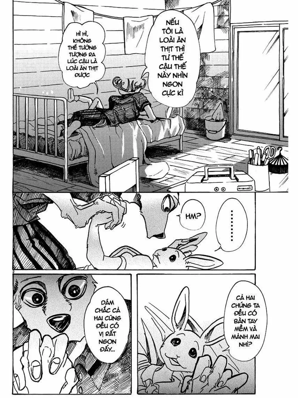 Truyện Tranh Bởi Vì Chúng Ta Đều Là Những Ngôi Sao - Beastars trang 10