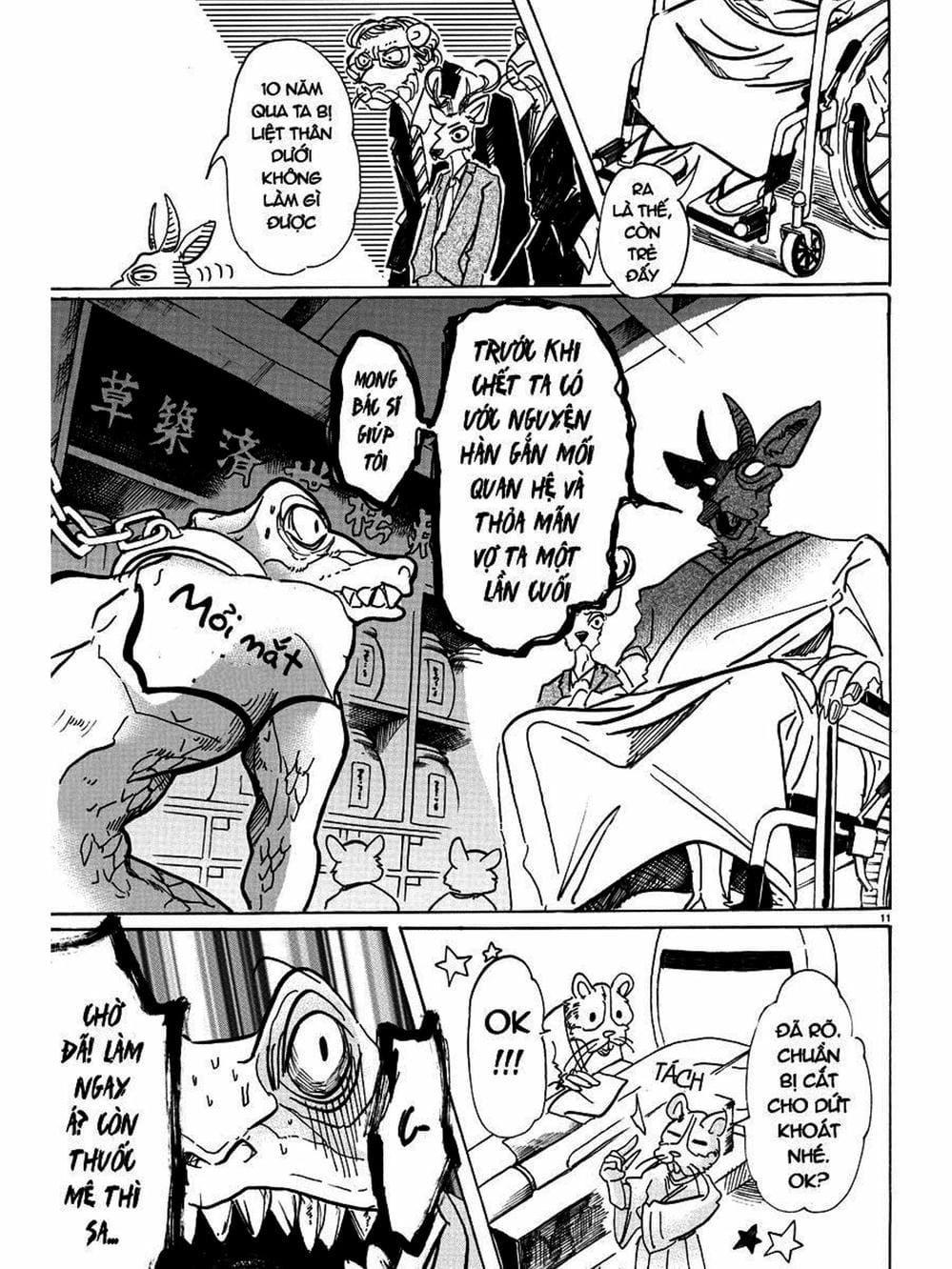 Truyện Tranh Bởi Vì Chúng Ta Đều Là Những Ngôi Sao - Beastars trang 10