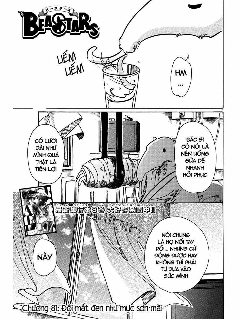 Truyện Tranh Bởi Vì Chúng Ta Đều Là Những Ngôi Sao - Beastars trang 10