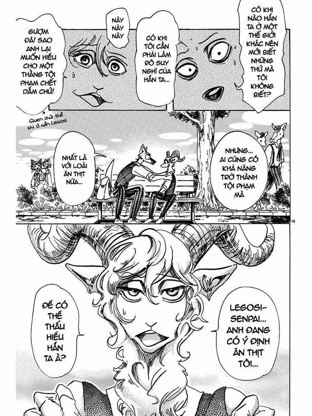 Truyện Tranh Bởi Vì Chúng Ta Đều Là Những Ngôi Sao - Beastars trang 10