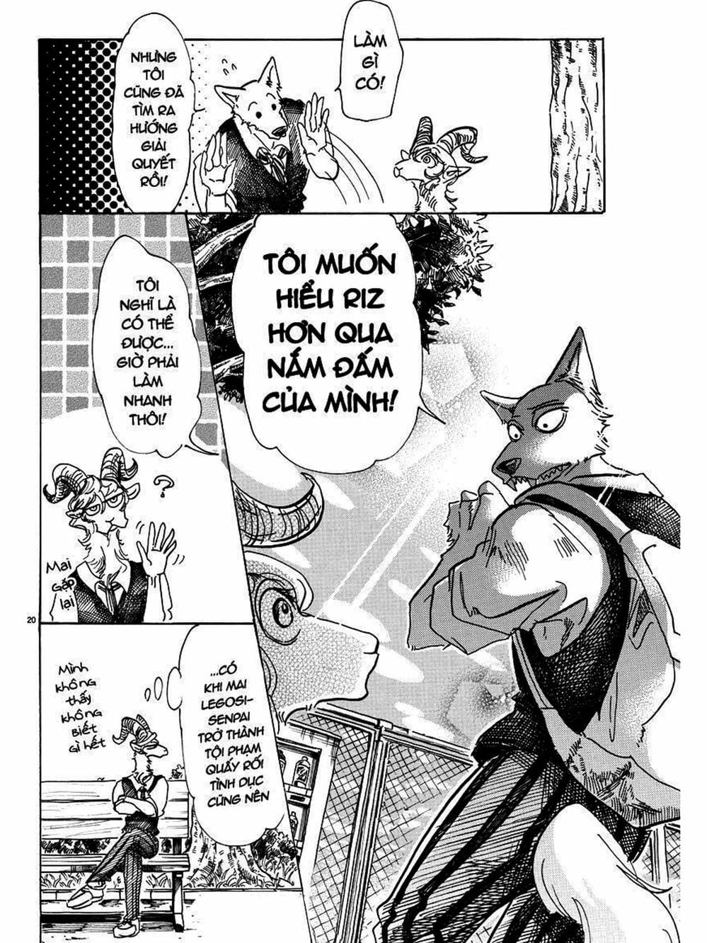 Truyện Tranh Bởi Vì Chúng Ta Đều Là Những Ngôi Sao - Beastars trang 10