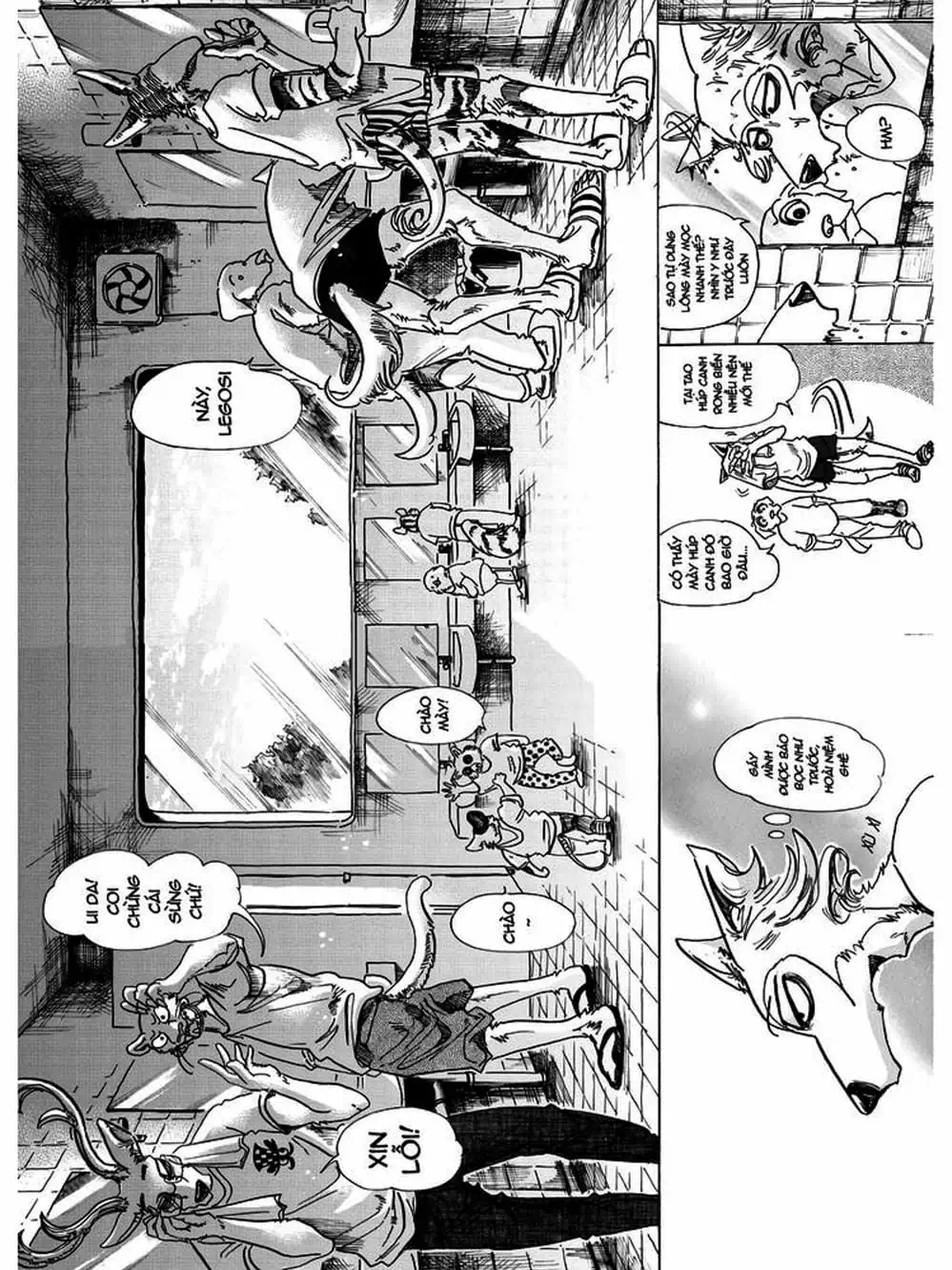 Truyện Tranh Bởi Vì Chúng Ta Đều Là Những Ngôi Sao - Beastars trang 10