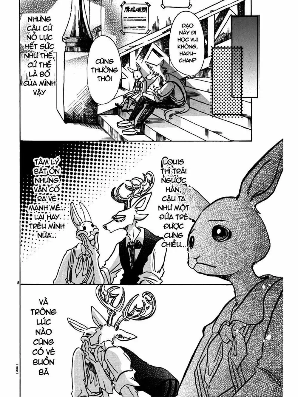 Truyện Tranh Bởi Vì Chúng Ta Đều Là Những Ngôi Sao - Beastars trang 10