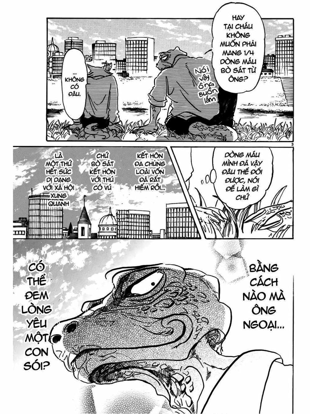 Truyện Tranh Bởi Vì Chúng Ta Đều Là Những Ngôi Sao - Beastars trang 10