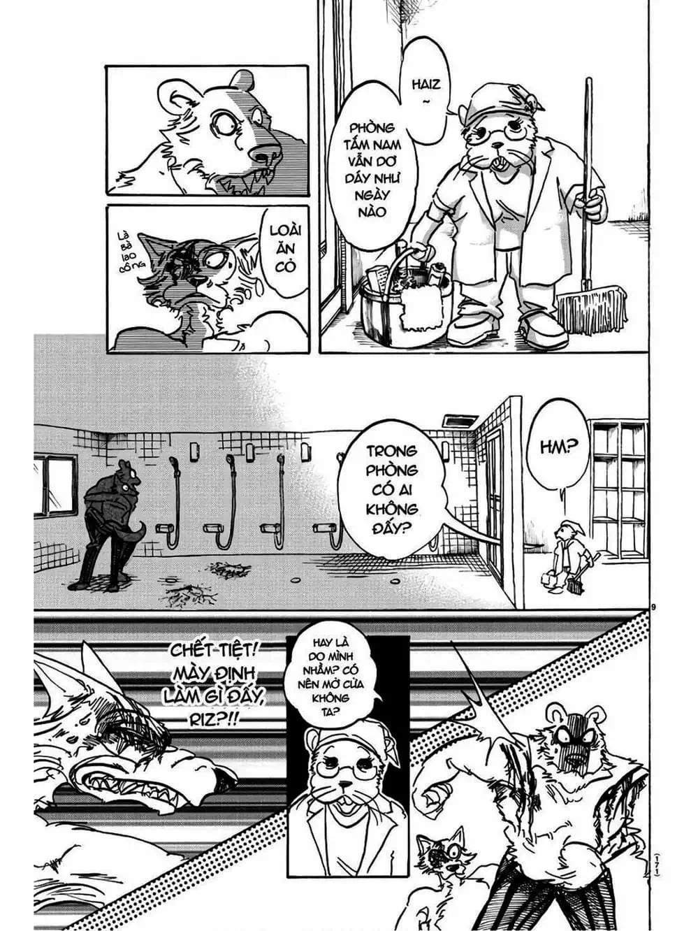 Truyện Tranh Bởi Vì Chúng Ta Đều Là Những Ngôi Sao - Beastars trang 10