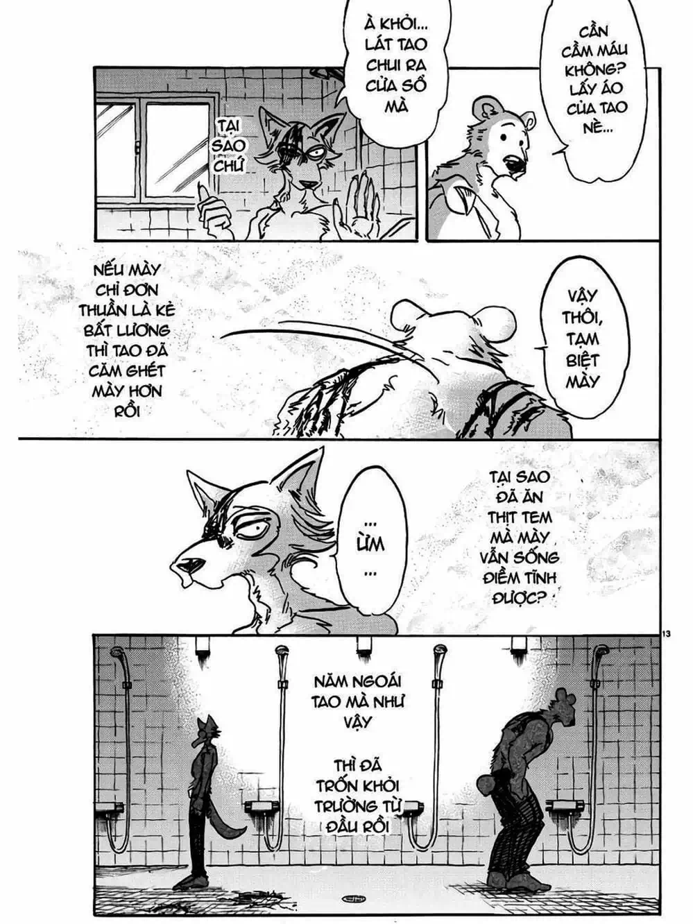 Truyện Tranh Bởi Vì Chúng Ta Đều Là Những Ngôi Sao - Beastars trang 10