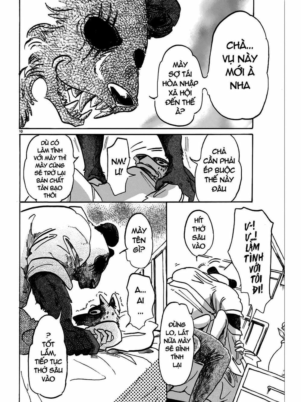Truyện Tranh Bởi Vì Chúng Ta Đều Là Những Ngôi Sao - Beastars trang 10