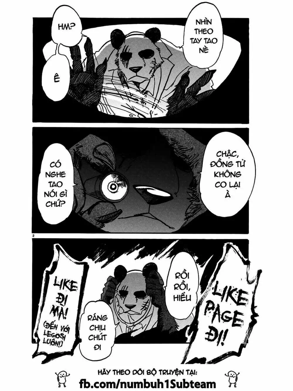 Truyện Tranh Bởi Vì Chúng Ta Đều Là Những Ngôi Sao - Beastars trang 10