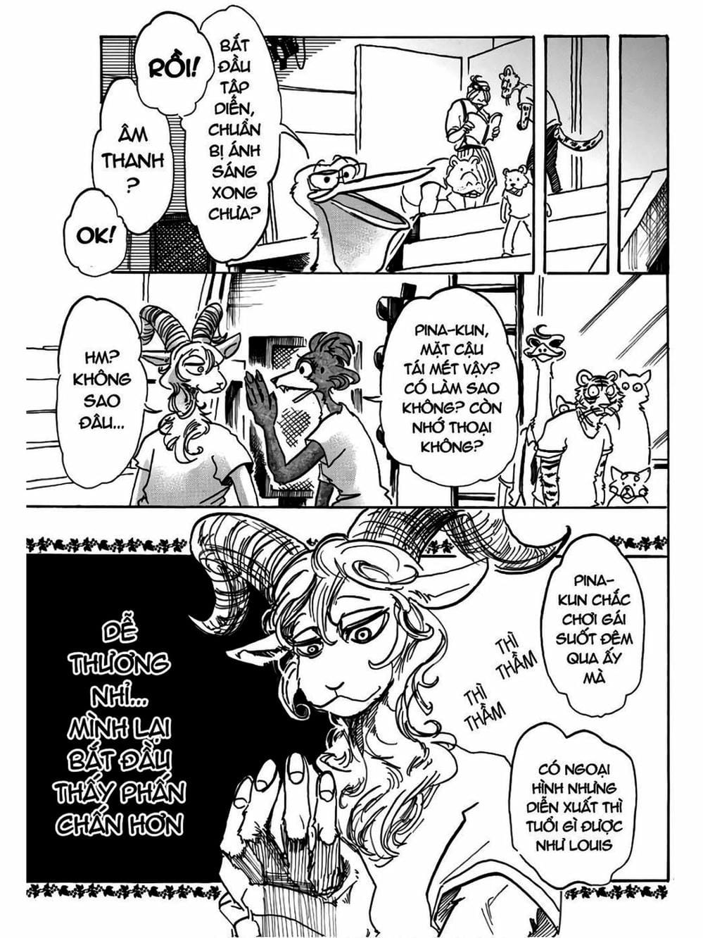 Truyện Tranh Bởi Vì Chúng Ta Đều Là Những Ngôi Sao - Beastars trang 10