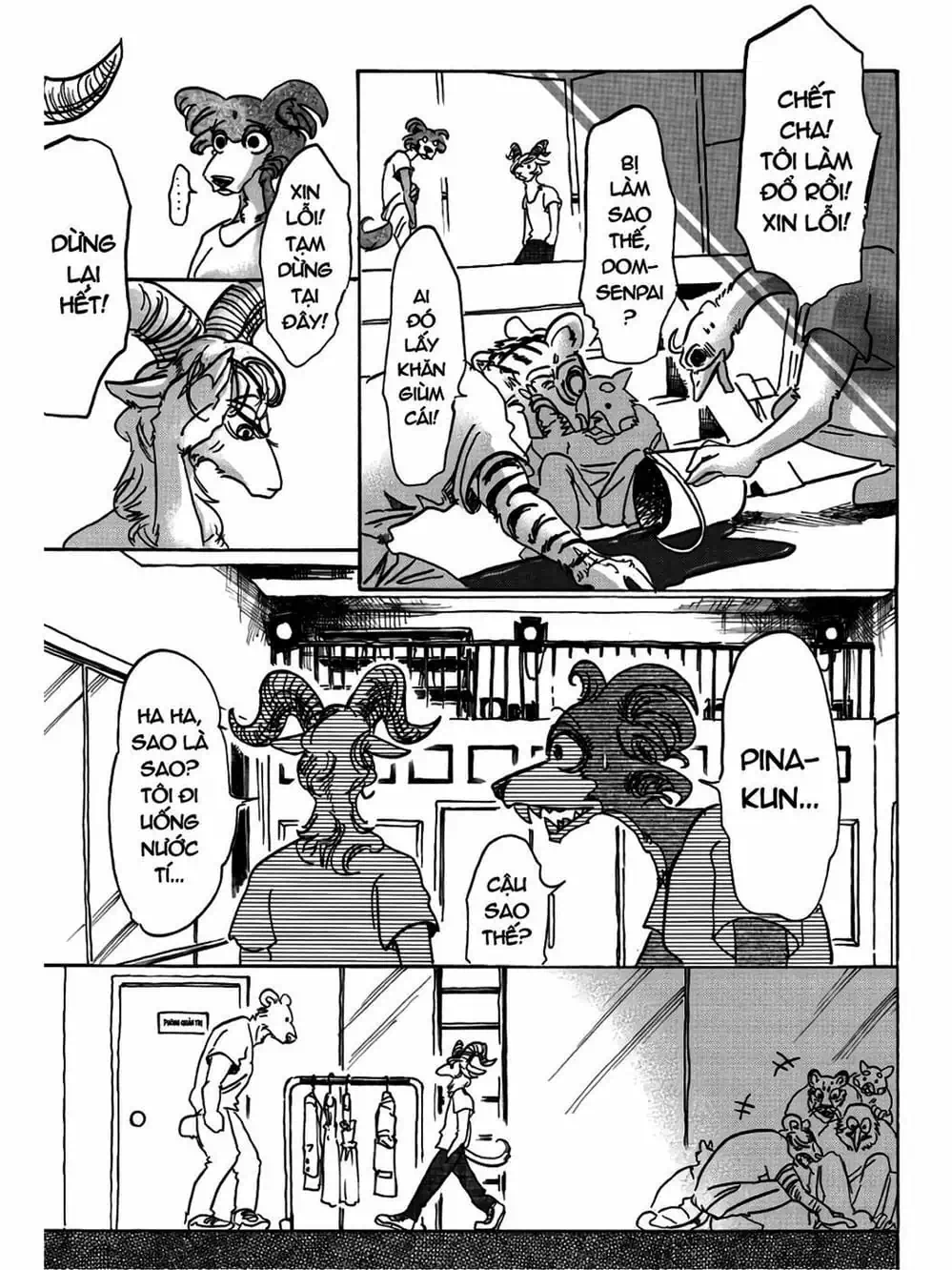 Truyện Tranh Bởi Vì Chúng Ta Đều Là Những Ngôi Sao - Beastars trang 10