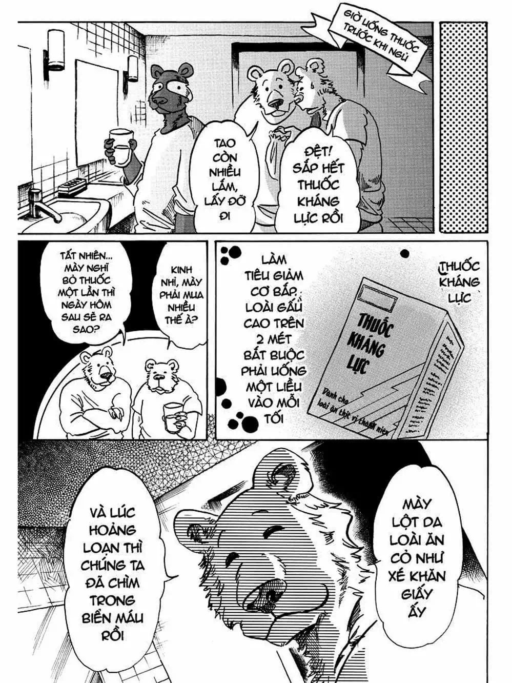 Truyện Tranh Bởi Vì Chúng Ta Đều Là Những Ngôi Sao - Beastars trang 10