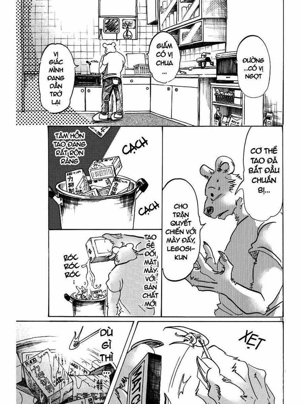 Truyện Tranh Bởi Vì Chúng Ta Đều Là Những Ngôi Sao - Beastars trang 10