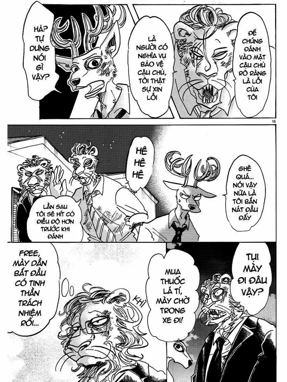 Truyện Tranh Bởi Vì Chúng Ta Đều Là Những Ngôi Sao - Beastars trang 10
