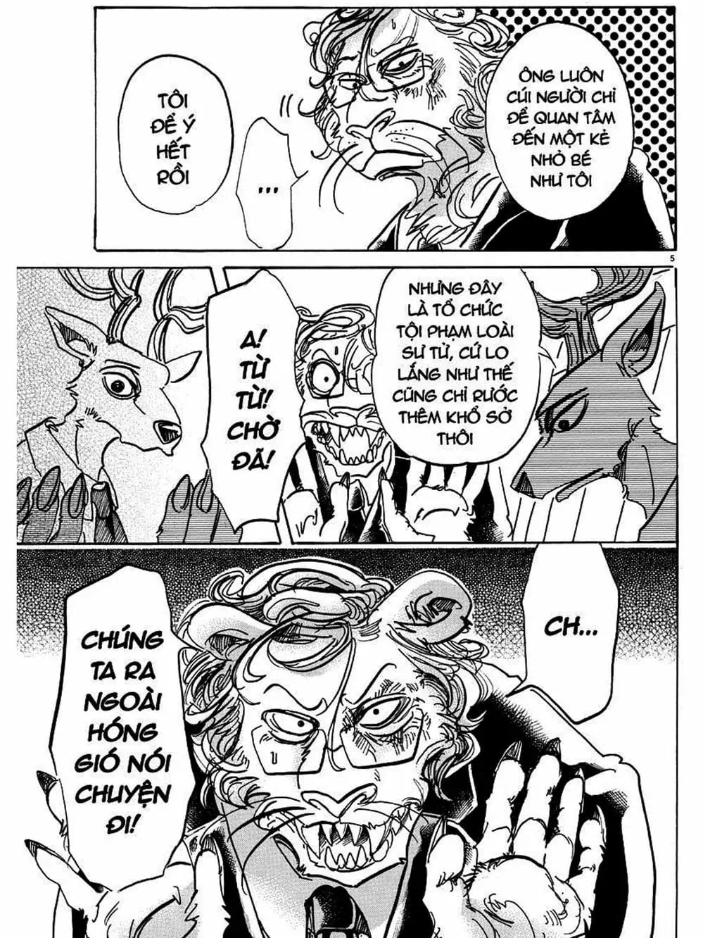 Truyện Tranh Bởi Vì Chúng Ta Đều Là Những Ngôi Sao - Beastars trang 10