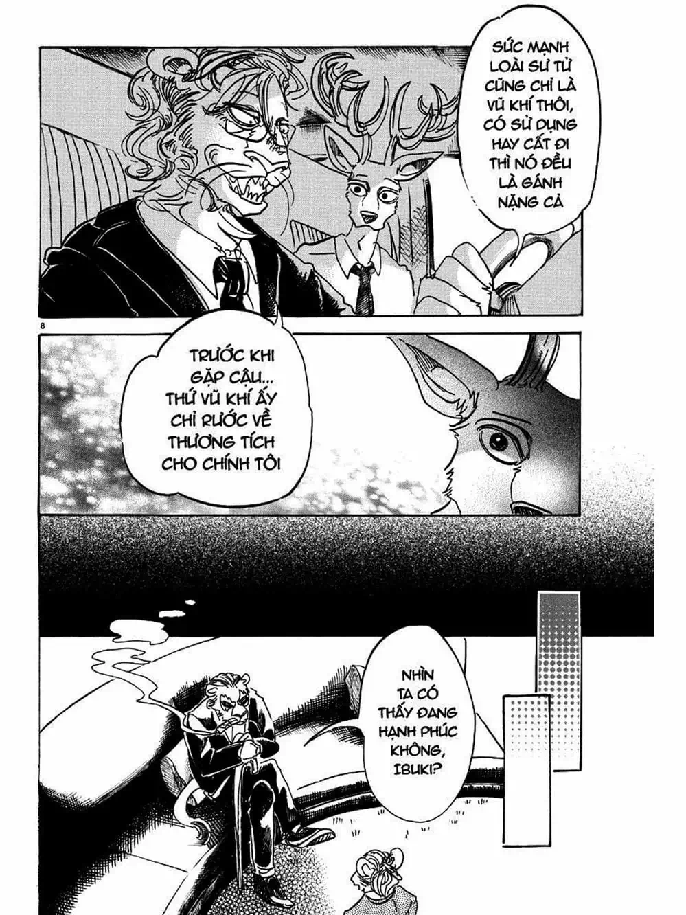 Truyện Tranh Bởi Vì Chúng Ta Đều Là Những Ngôi Sao - Beastars trang 10