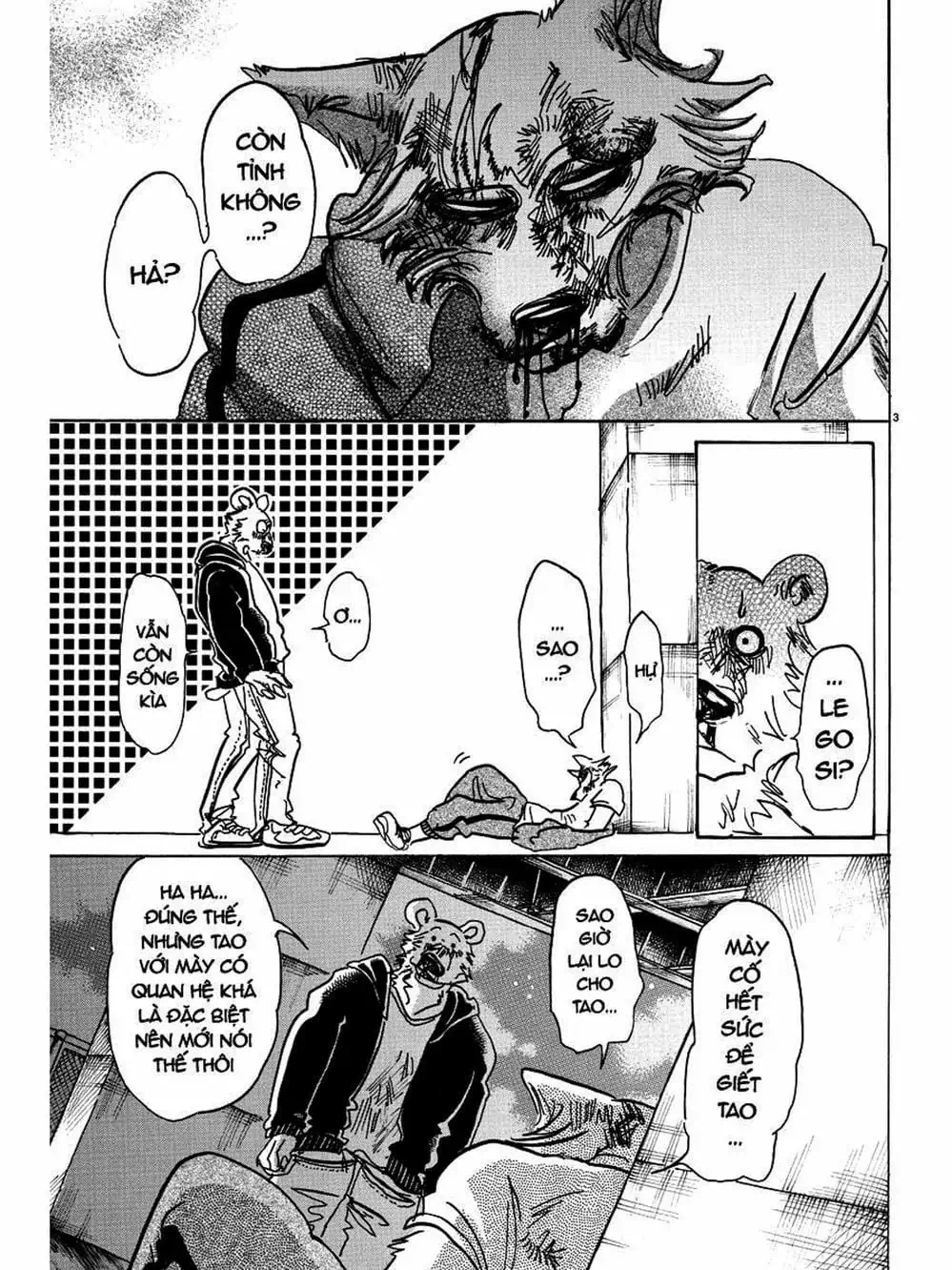 Truyện Tranh Bởi Vì Chúng Ta Đều Là Những Ngôi Sao - Beastars trang 10