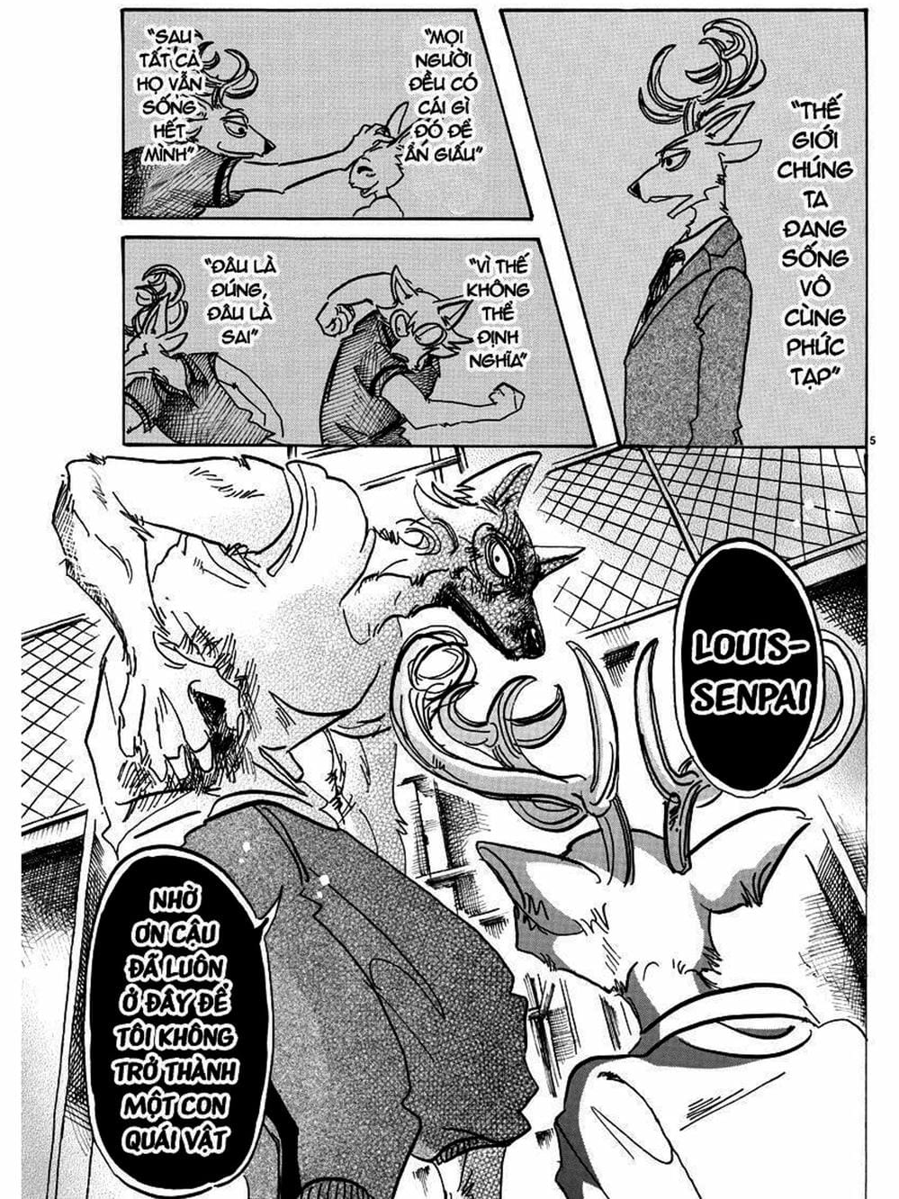 Truyện Tranh Bởi Vì Chúng Ta Đều Là Những Ngôi Sao - Beastars trang 10