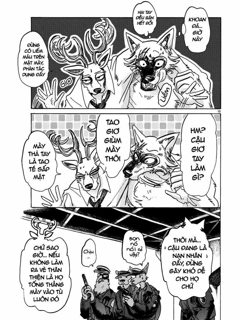 Truyện Tranh Bởi Vì Chúng Ta Đều Là Những Ngôi Sao - Beastars trang 10