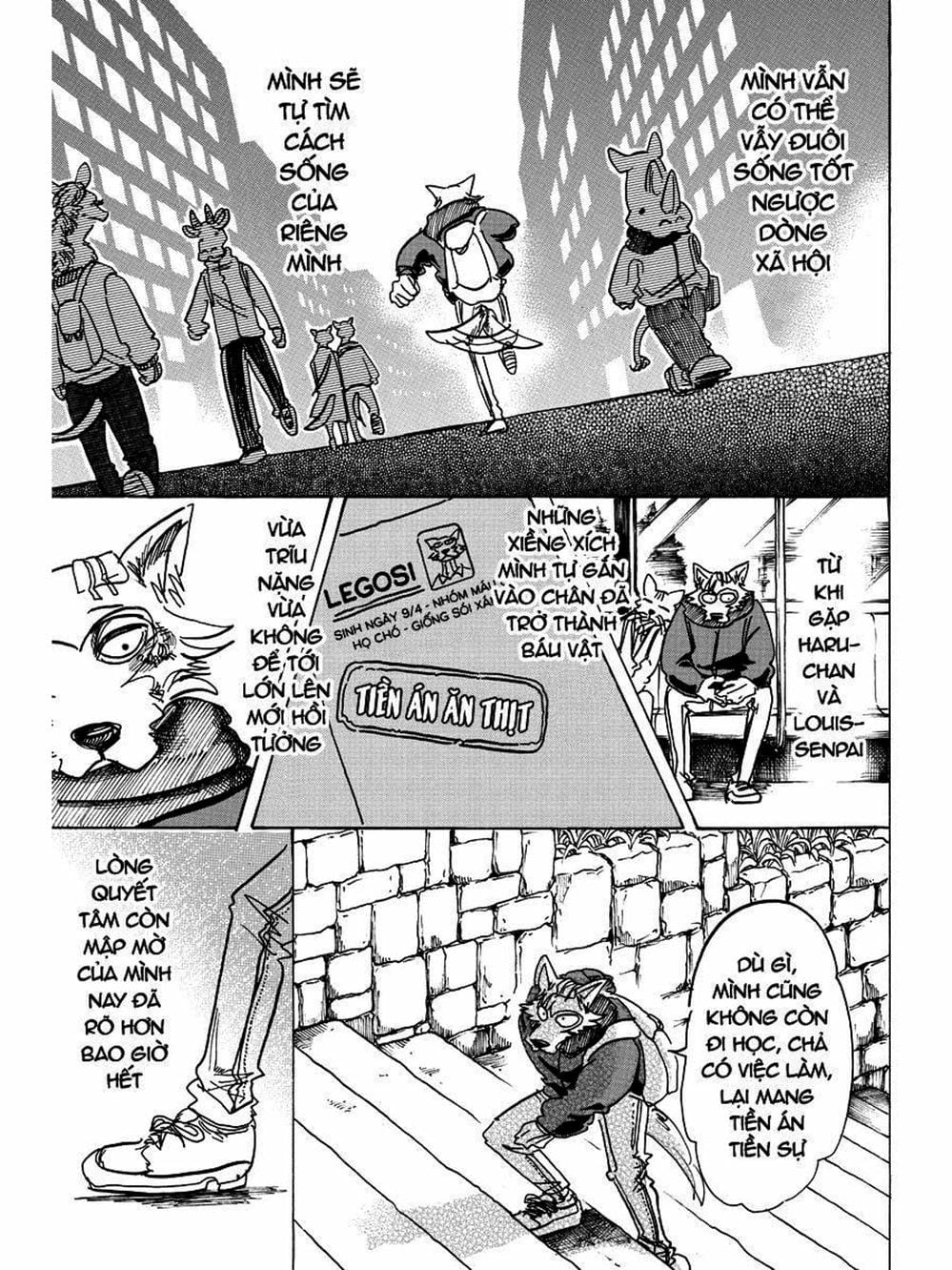 Truyện Tranh Bởi Vì Chúng Ta Đều Là Những Ngôi Sao - Beastars trang 10