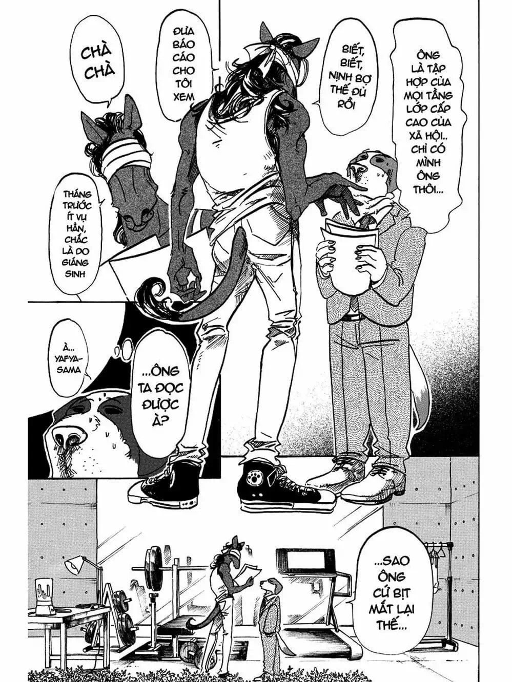 Truyện Tranh Bởi Vì Chúng Ta Đều Là Những Ngôi Sao - Beastars trang 10