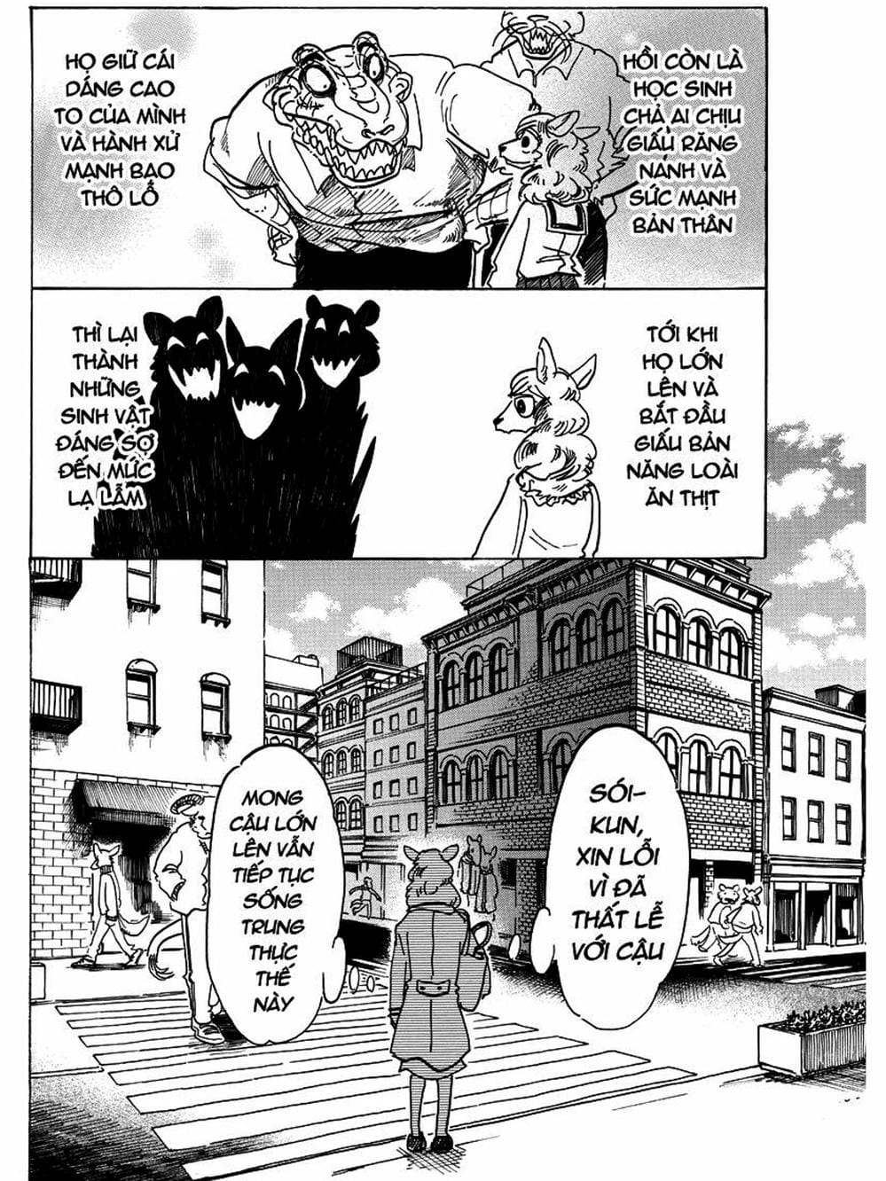 Truyện Tranh Bởi Vì Chúng Ta Đều Là Những Ngôi Sao - Beastars trang 10