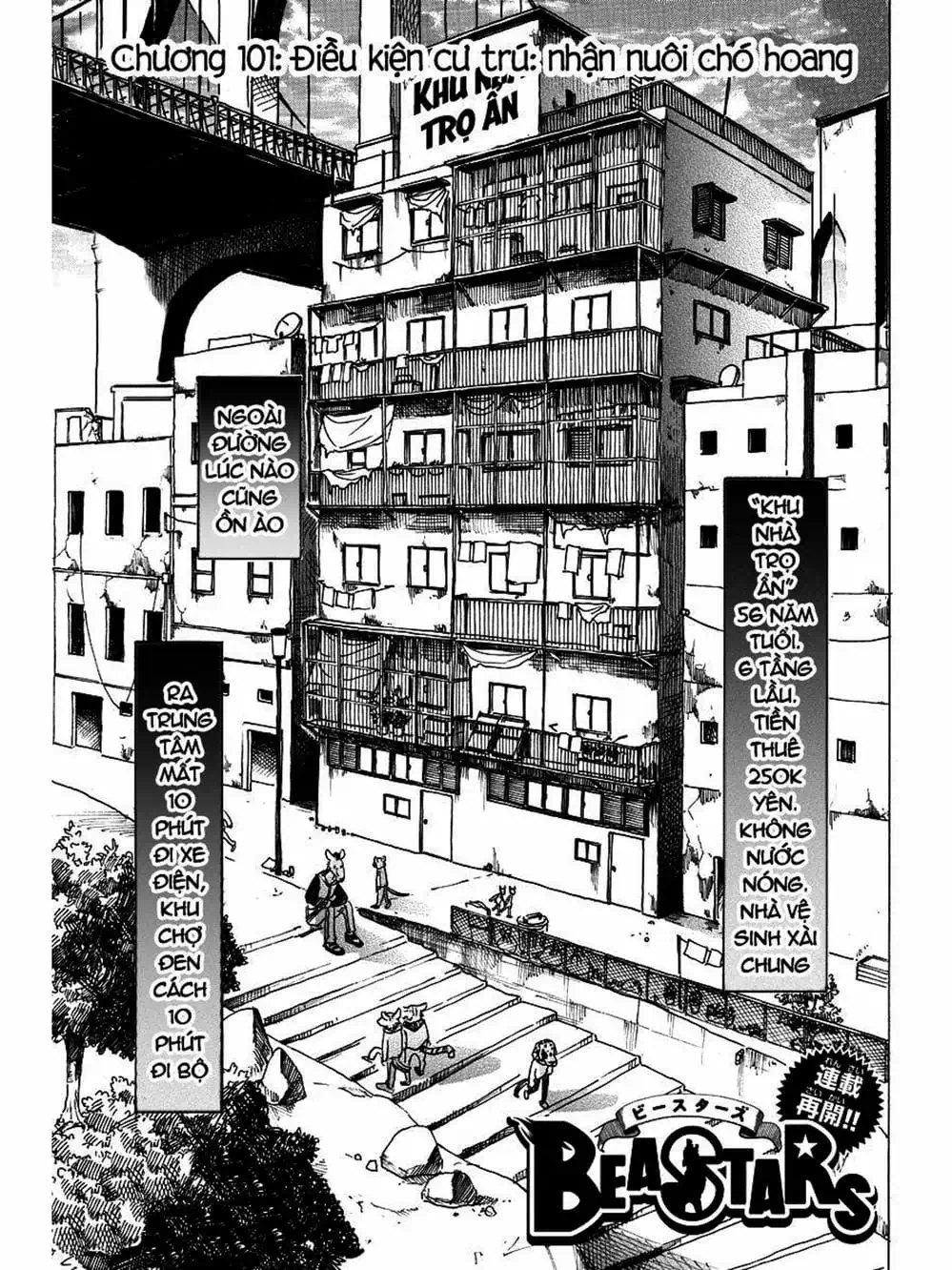 Truyện Tranh Bởi Vì Chúng Ta Đều Là Những Ngôi Sao - Beastars trang 10