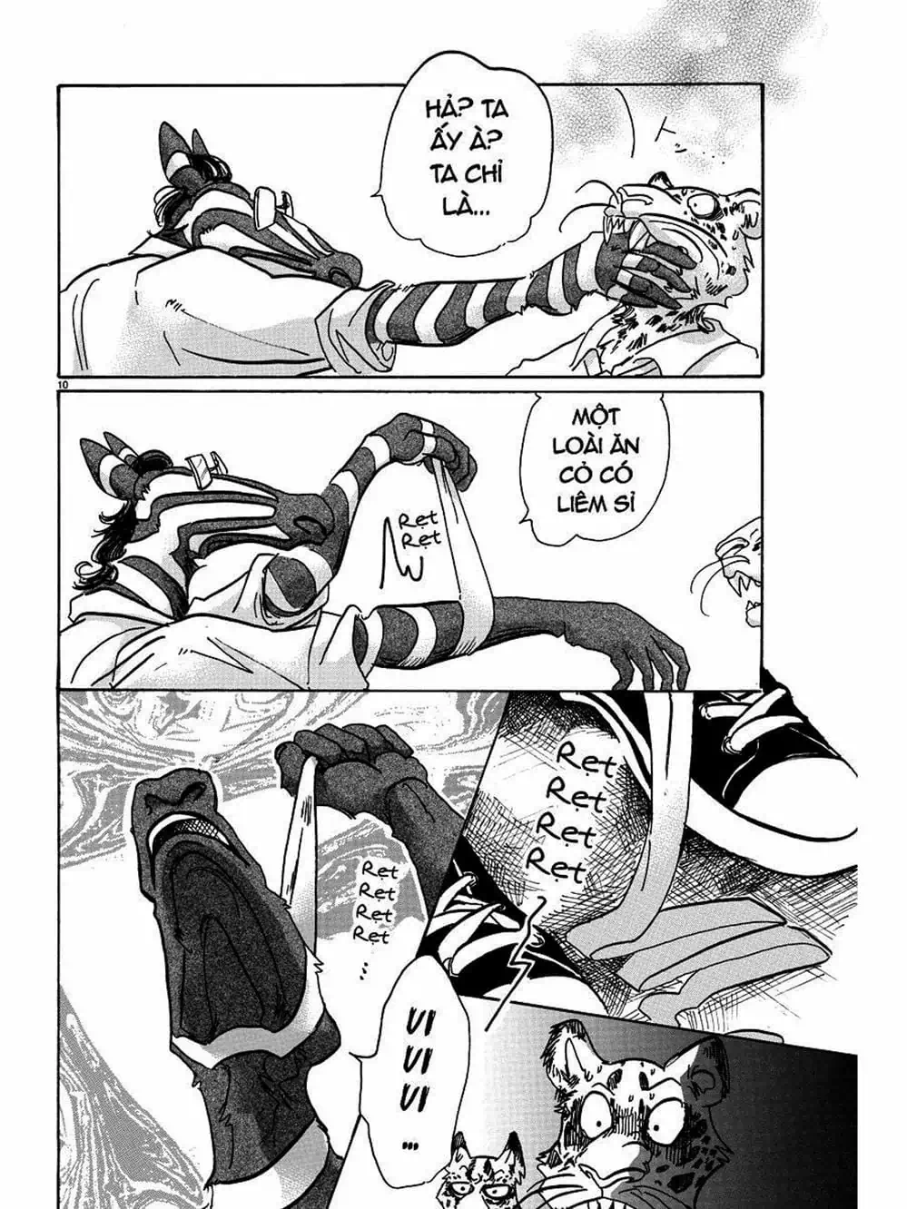 Truyện Tranh Bởi Vì Chúng Ta Đều Là Những Ngôi Sao - Beastars trang 10