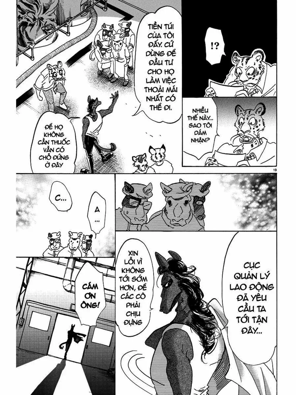 Truyện Tranh Bởi Vì Chúng Ta Đều Là Những Ngôi Sao - Beastars trang 10