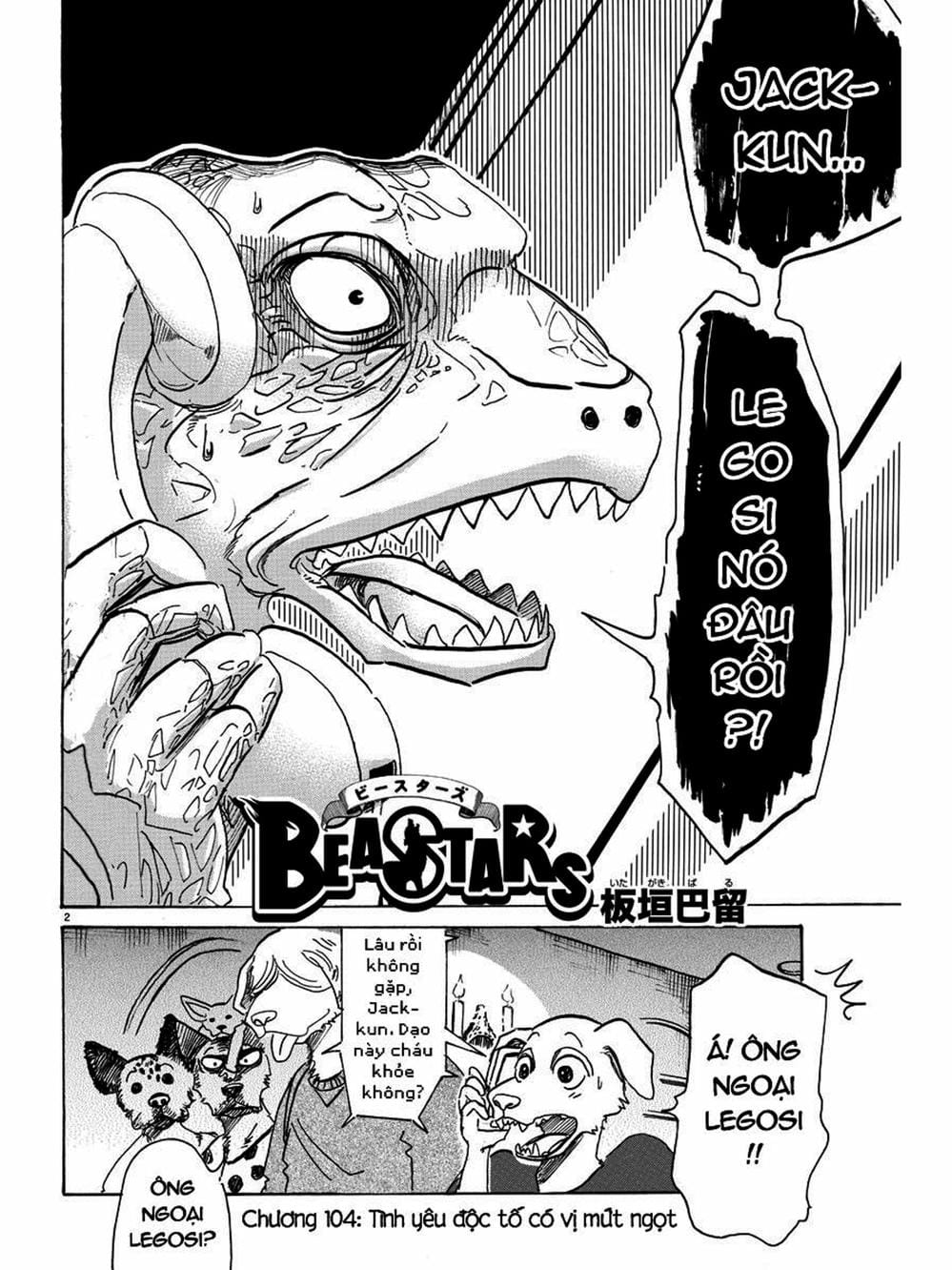 Truyện Tranh Bởi Vì Chúng Ta Đều Là Những Ngôi Sao - Beastars trang 10