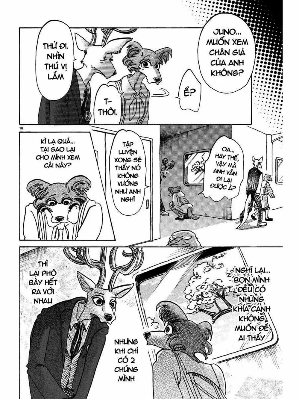 Truyện Tranh Bởi Vì Chúng Ta Đều Là Những Ngôi Sao - Beastars trang 10