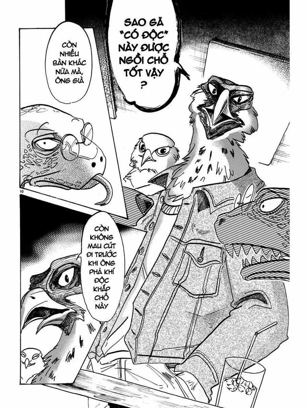 Truyện Tranh Bởi Vì Chúng Ta Đều Là Những Ngôi Sao - Beastars trang 10