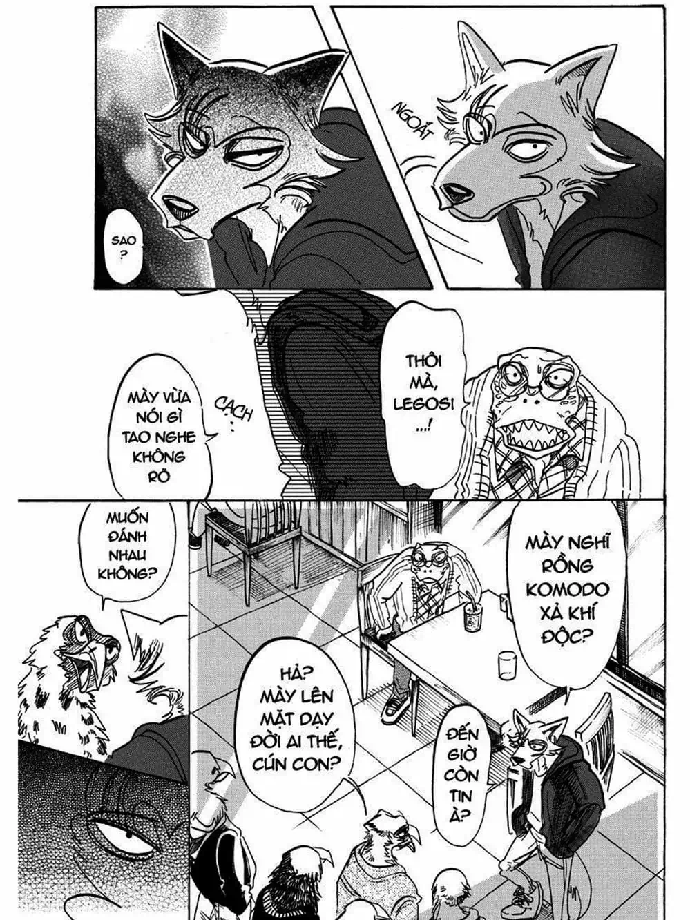 Truyện Tranh Bởi Vì Chúng Ta Đều Là Những Ngôi Sao - Beastars trang 10