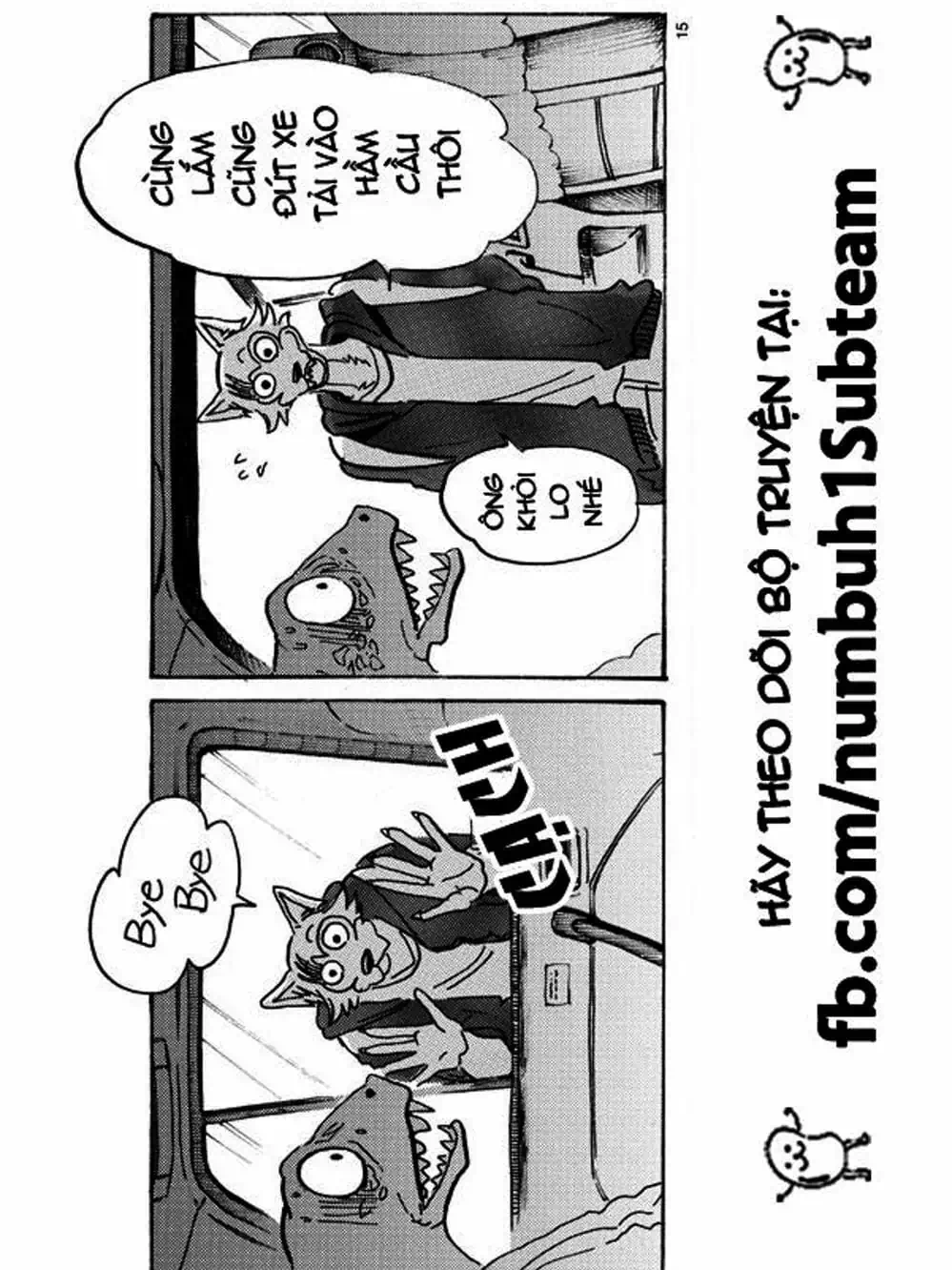 Truyện Tranh Bởi Vì Chúng Ta Đều Là Những Ngôi Sao - Beastars trang 10