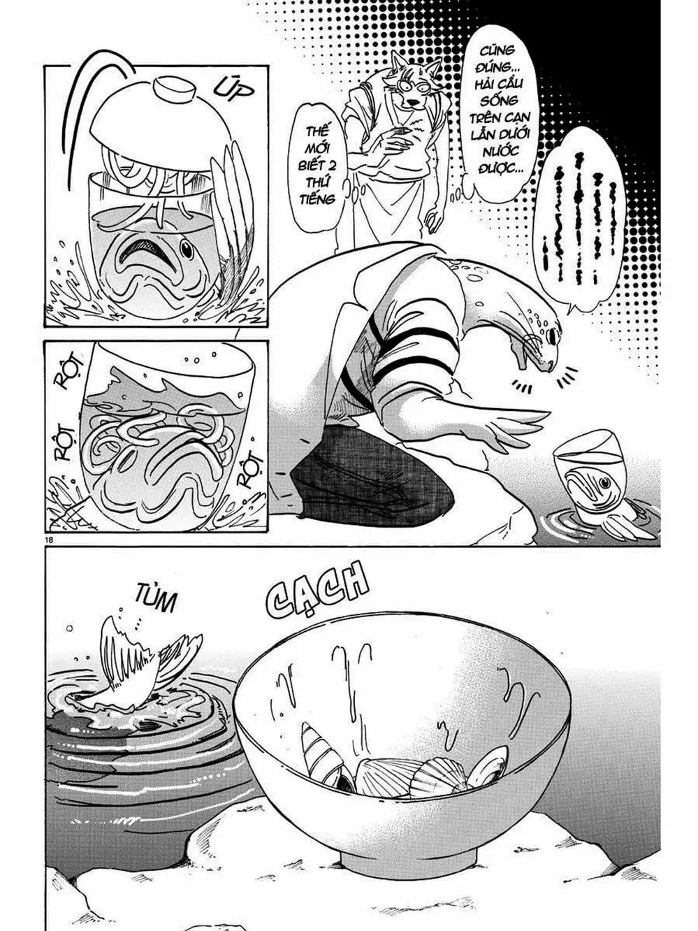 Truyện Tranh Bởi Vì Chúng Ta Đều Là Những Ngôi Sao - Beastars trang 10